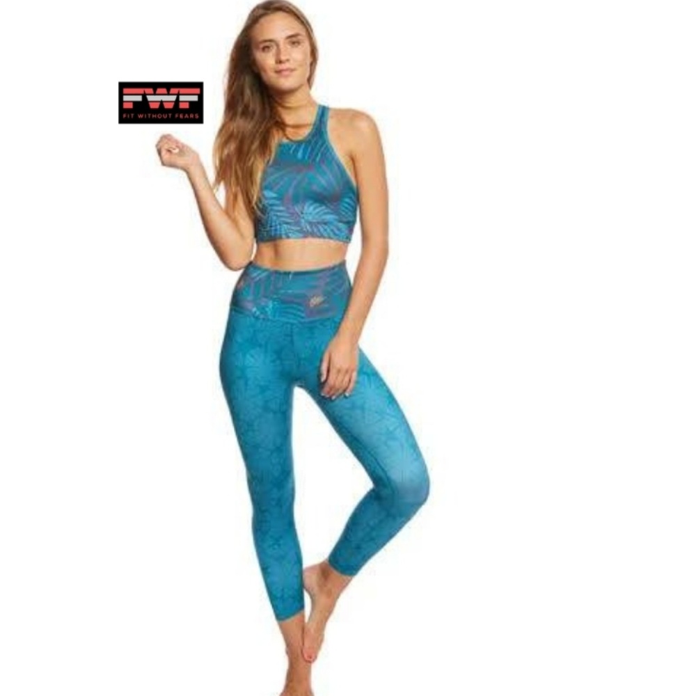 Beyond Yoga Jungalow High Waist Yoga Capris S